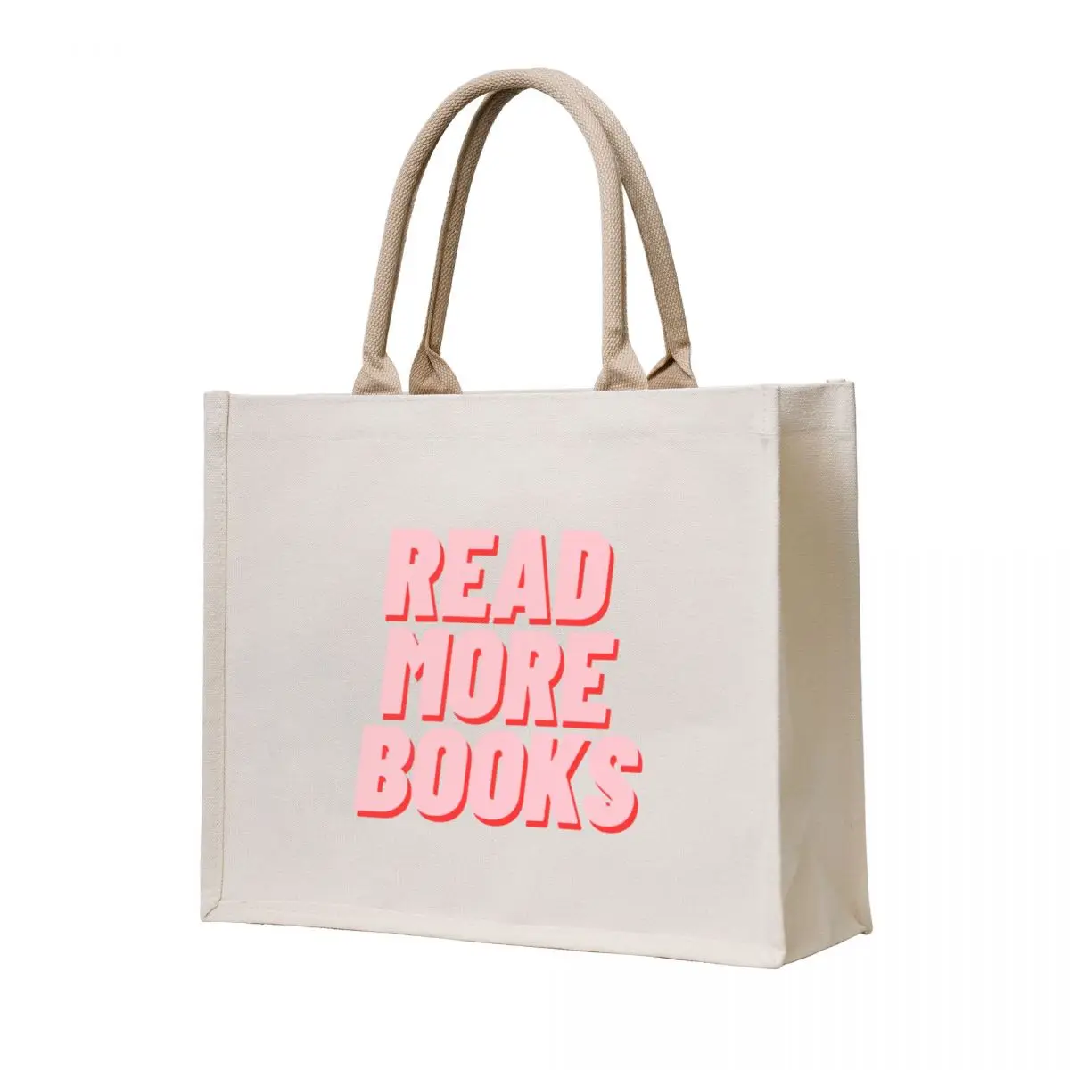 

READ MORE BOOKS Tote Bag shopping trolley bag Canvas bag Big women Handbags