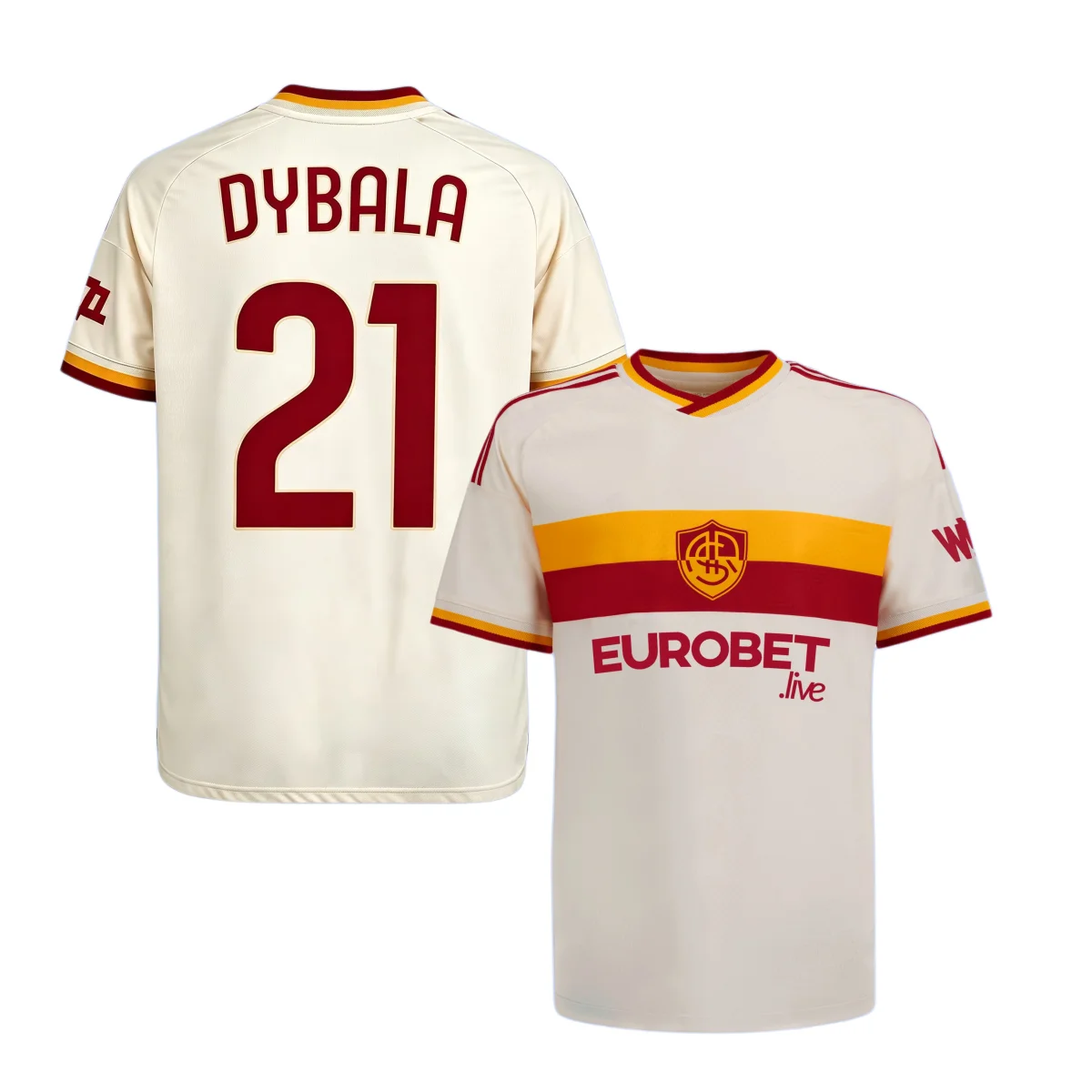 2026/2027 Roma club Italian Football  Jersey Men's and Women's Sports Oversize Breathable Quick Drying Streetwea Tops