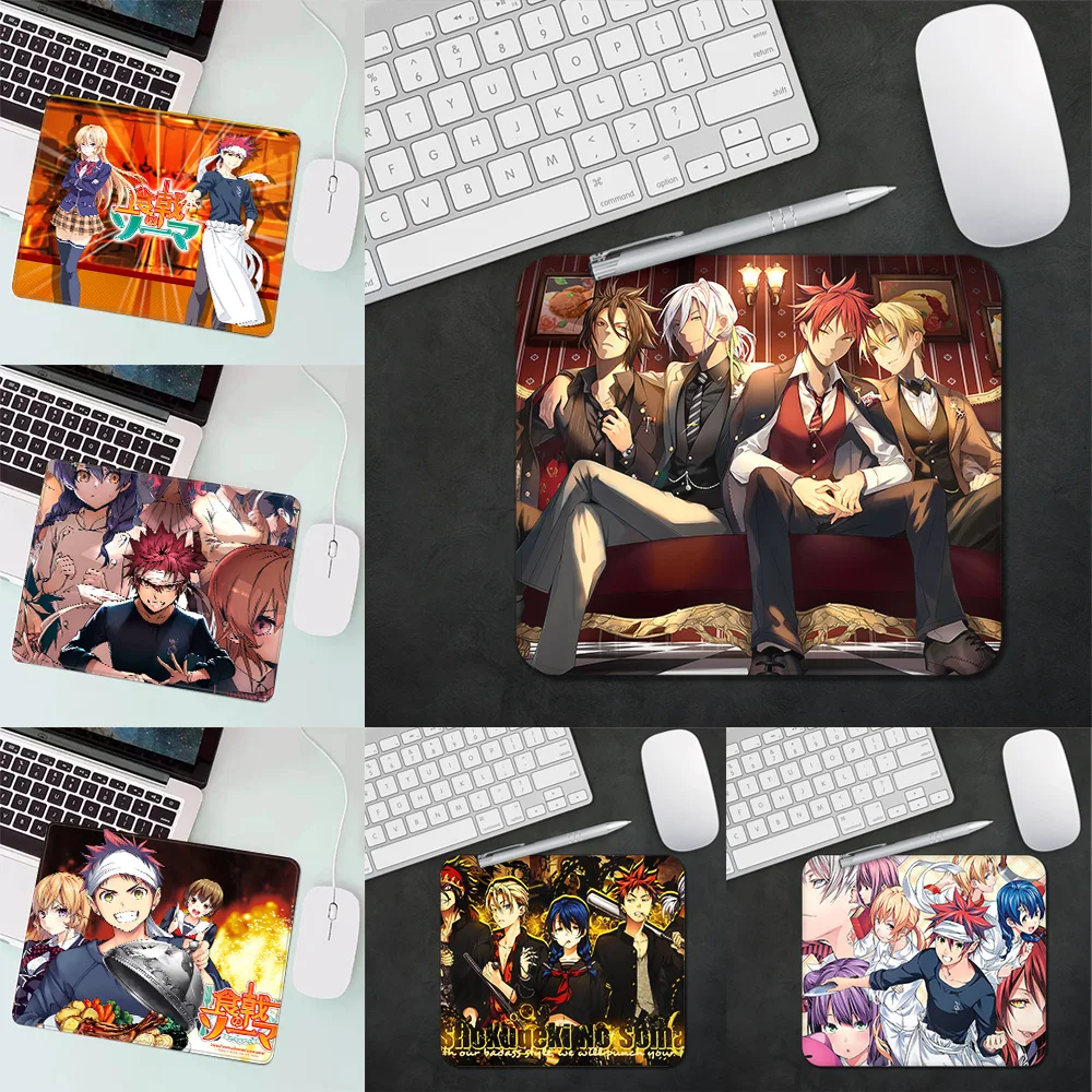 

Food Wars Shokugeki no Soma Gaming Mouse Pad XS Small Mousepad For PC Gamer Desktop Decoration Office Mouse Mat Deskmat Rug