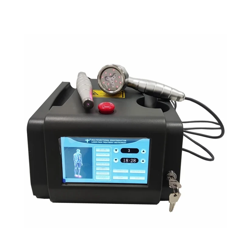 

Low Level Laser Therapy (LLLT) Machine For Pain Relief Physiotherapy Cold Laser Therapy Device LCD Physical Therapy Equipment