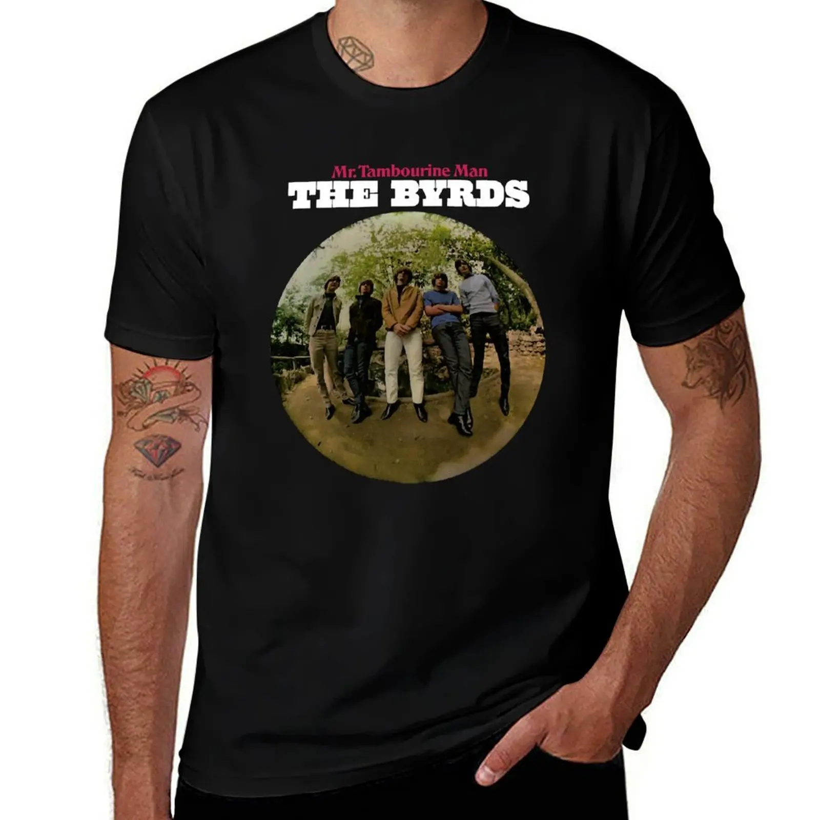 The Byrds T-Shirt man graphic t shirt T-Shirt