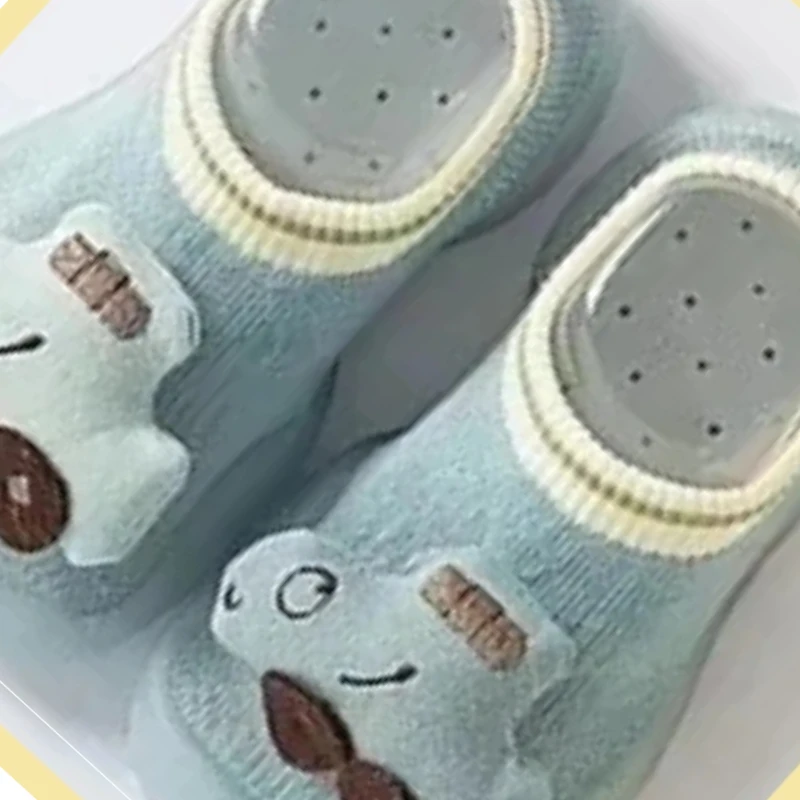 

Fashionable Doll Baby Toddler Shoes Baby Soft Bottom Indoor Breathable Non-falling Autumn Floor Socks Sandals