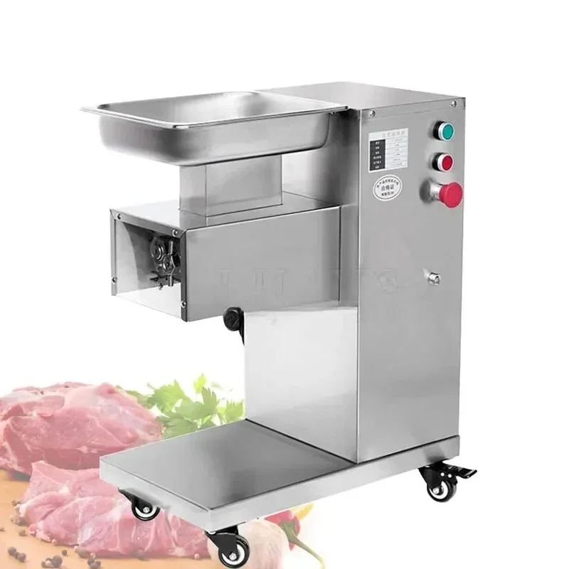 

Stainless Steel Fresh Meat Vegetable Slices Cut Silk Meat Slicer Vertical Meat Cutter
