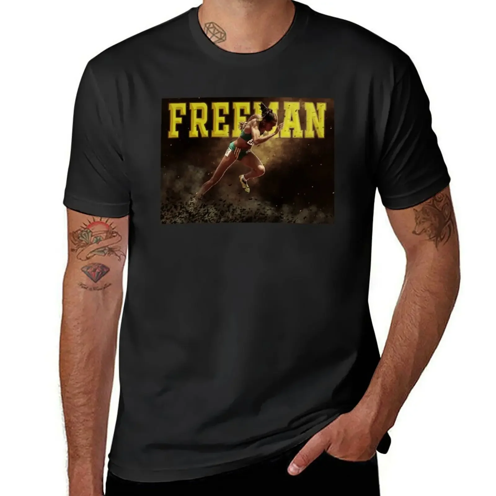 

Cathy Freeman - Aboriginal Australian Sprinter - Australian Runner T-Shirt aesthetic clothes sports fans mens vintage t shirts