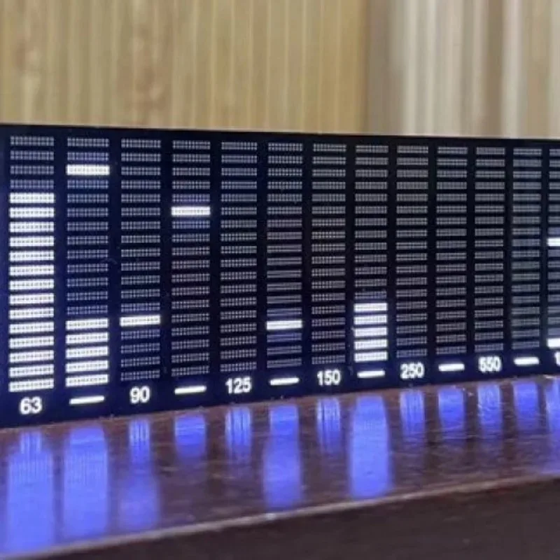 Desktop ornament, large screen, music rhythm light, LED pickup, atmosphere decoration, creative gift