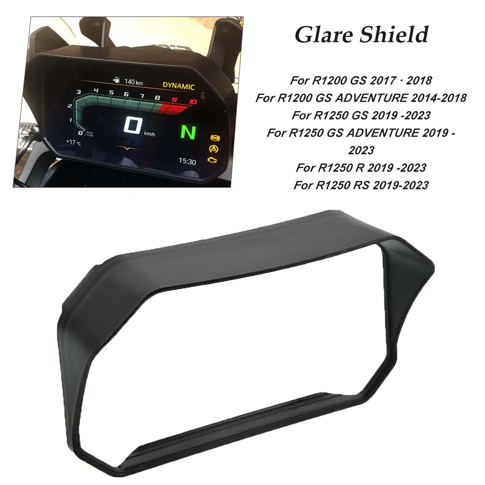 

R 1200/1250 GS Glare Shield TFT Anti-theft Guard With Sun Visor For BMW R1200GS/R1250GS ADVENTURE R1250R R1250RS 2014-2022 2023