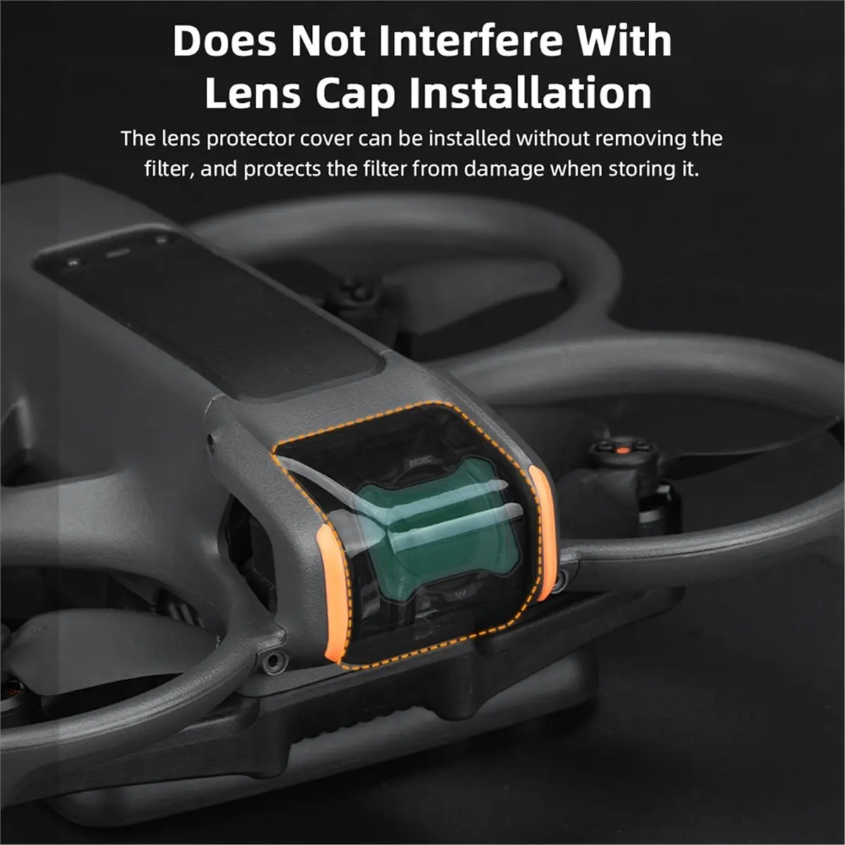 لمرشحات عدسة الطائرة بدون طيار Avata 2 لكاميرا AVATA 2 مرشحات التصوير الزجاجية البصرية للأشعة فوق البنفسجية مرشح الكثافة المحايدة