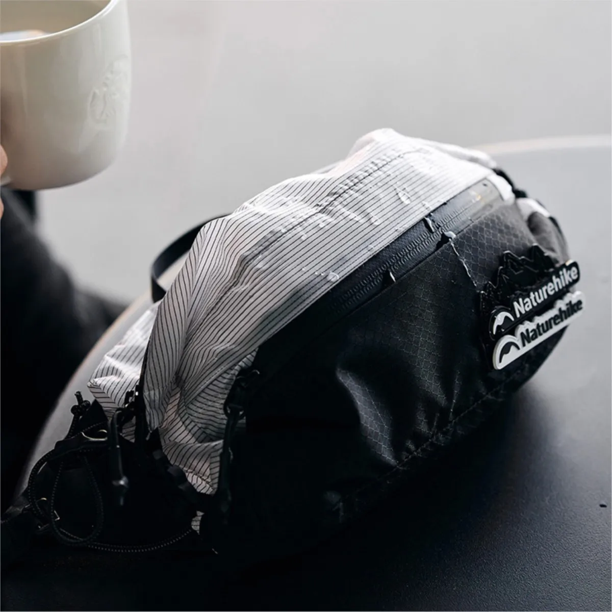 Naturehike Hydrogen 5L Casual Waist Bag Outdoor Hiking Cycling Running Portable Waterproof Crossbody Chest Bag CNK2300BB013