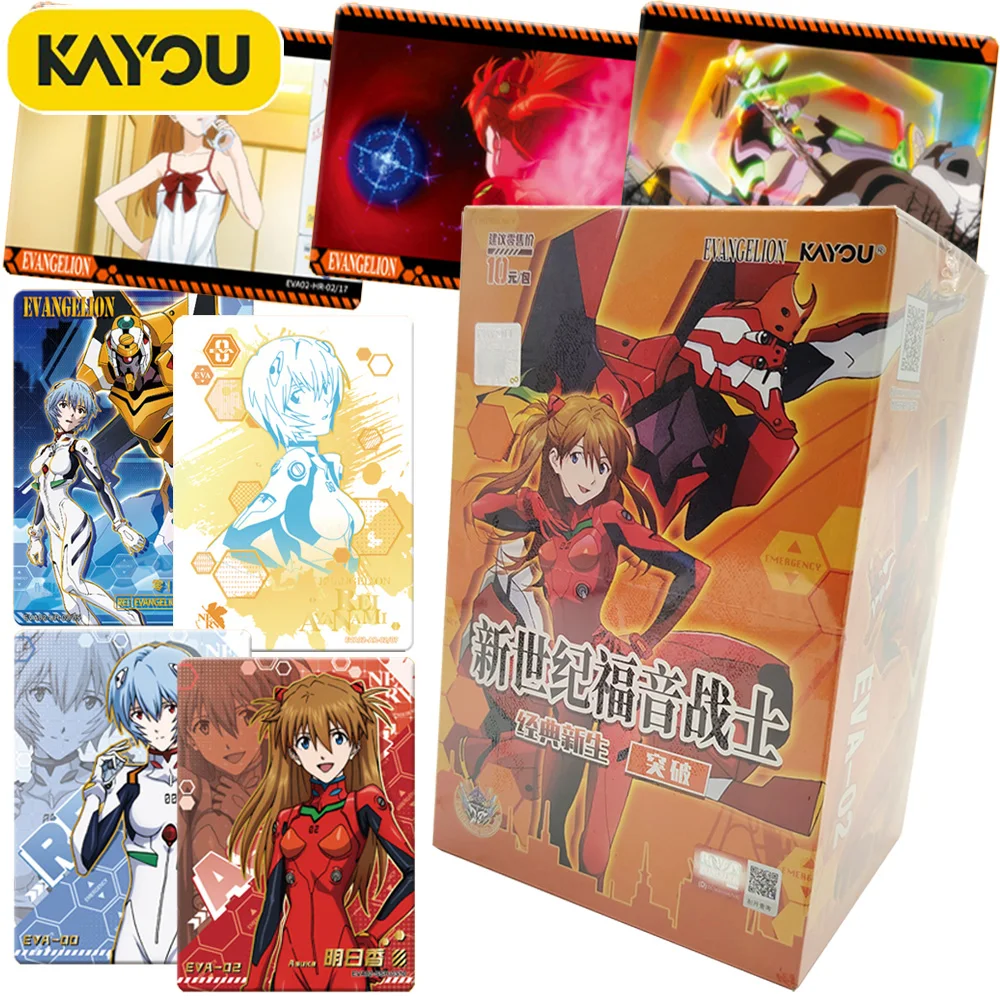 

Original Kayou EVA Rare Collection Card Science Fiction Growth Anime Character Ayanami Rei Asuka Exquisite Craftsmanship Cards