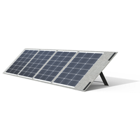 200W Outdoor Large   Goal Materi Fold Powerbank Hook Power Portable Foldable 600W Wholesale Solar Panel Charger