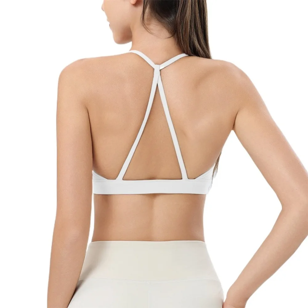 

Fashionable Beauty Back Sports Bra Shockproof Slim Yoga Underwear Comfortable Breathable Training Fitness Bra Jogging