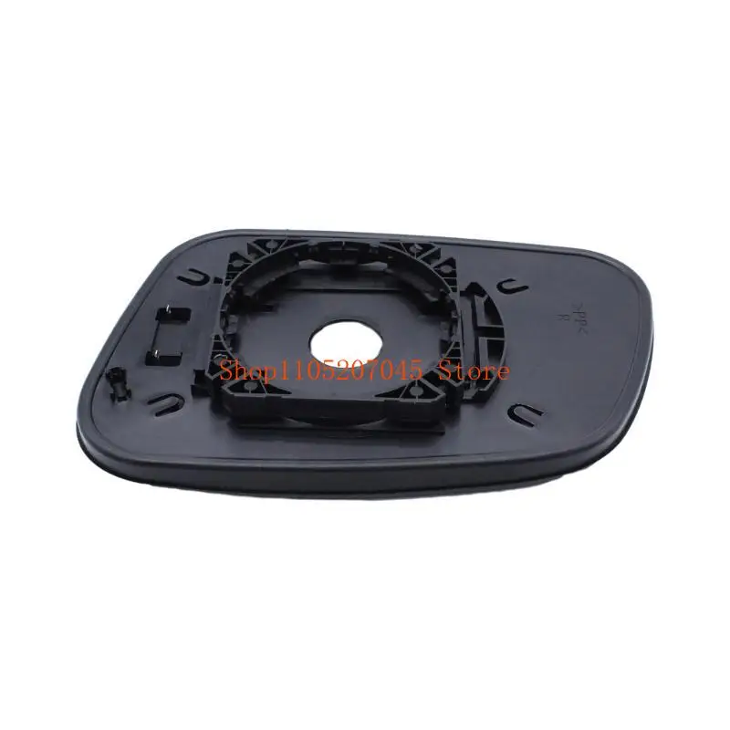 

37cd Front Door Wing Mirror Glass with Mount Waterproof Anti-Glare Rear View Mirror Lens for Discovery 2 CRD100640 CRD100650