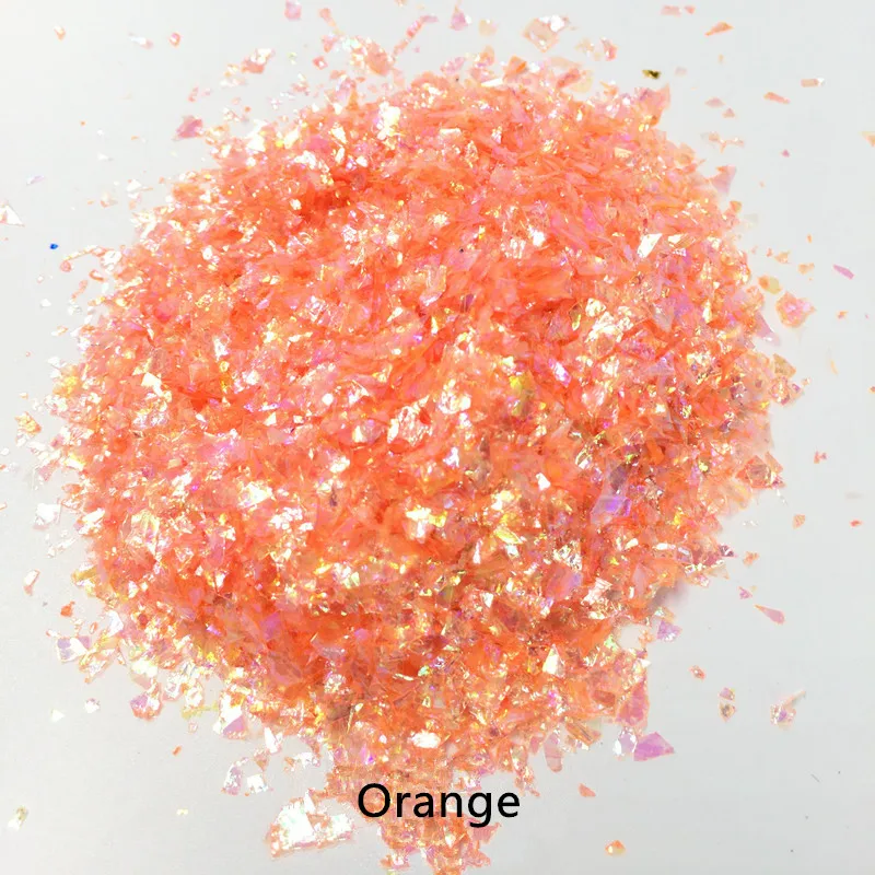 10g/Pack Nail Sequins Irregular Shell Paper Sequin DIY Nail Art Sequins Jewelry Accesorries Colorful Paillettes Glitter