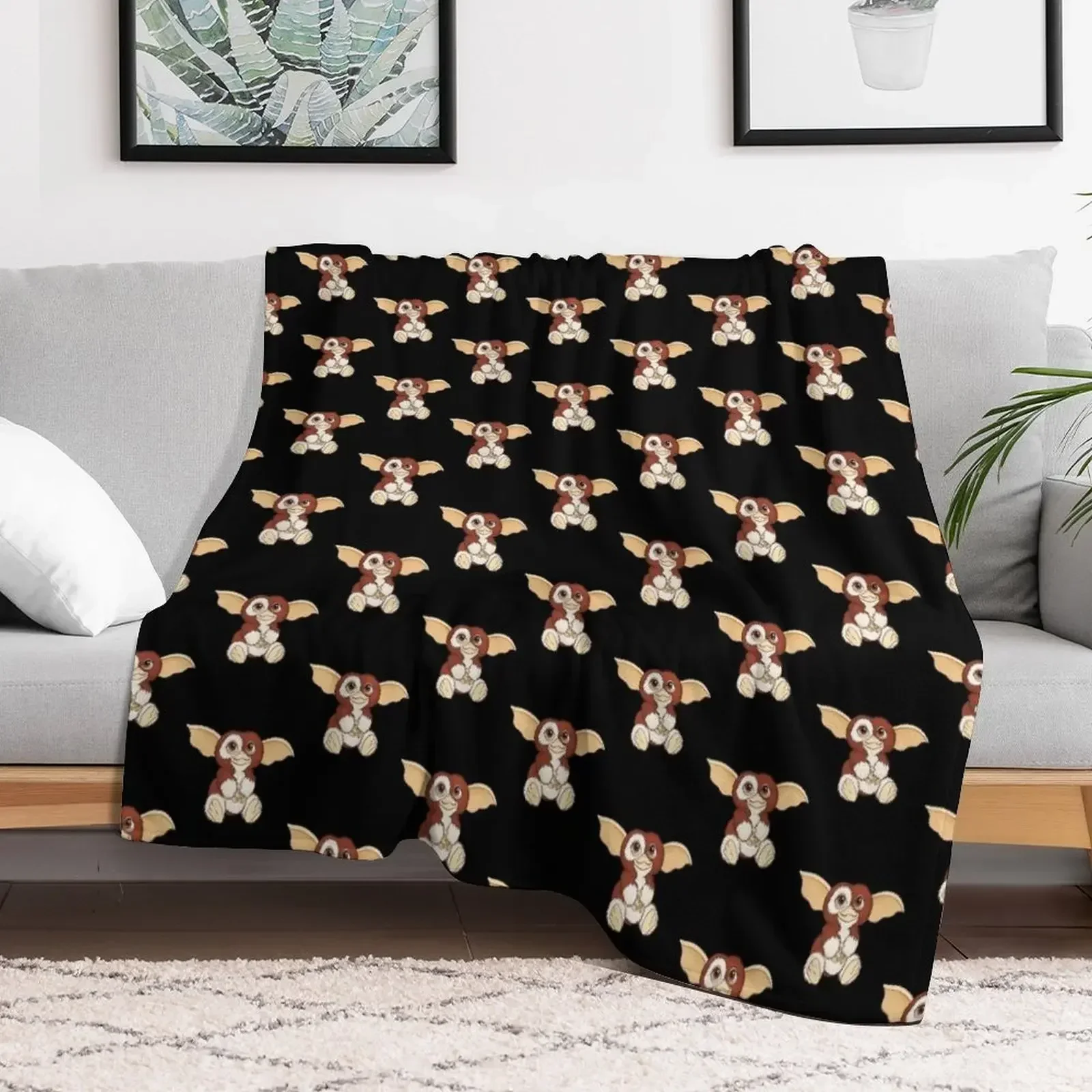 Gizmo Throw Blanket Soft halloween Luxury Brand For Sofa Thin Blankets