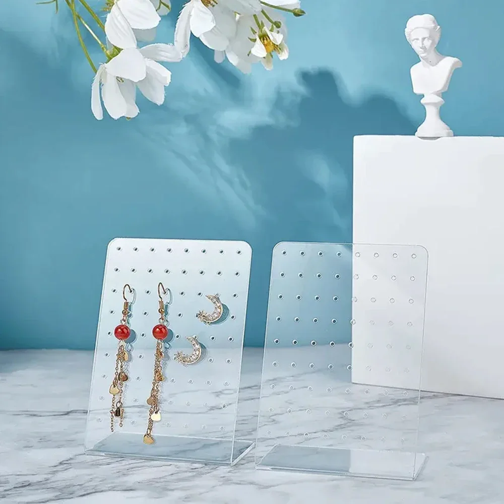 

1 шт.-Акриловая подставка для ювелирных изделий — легкая витрина капель и ожерелья — прочное решение для хранения ваших аксессуаров