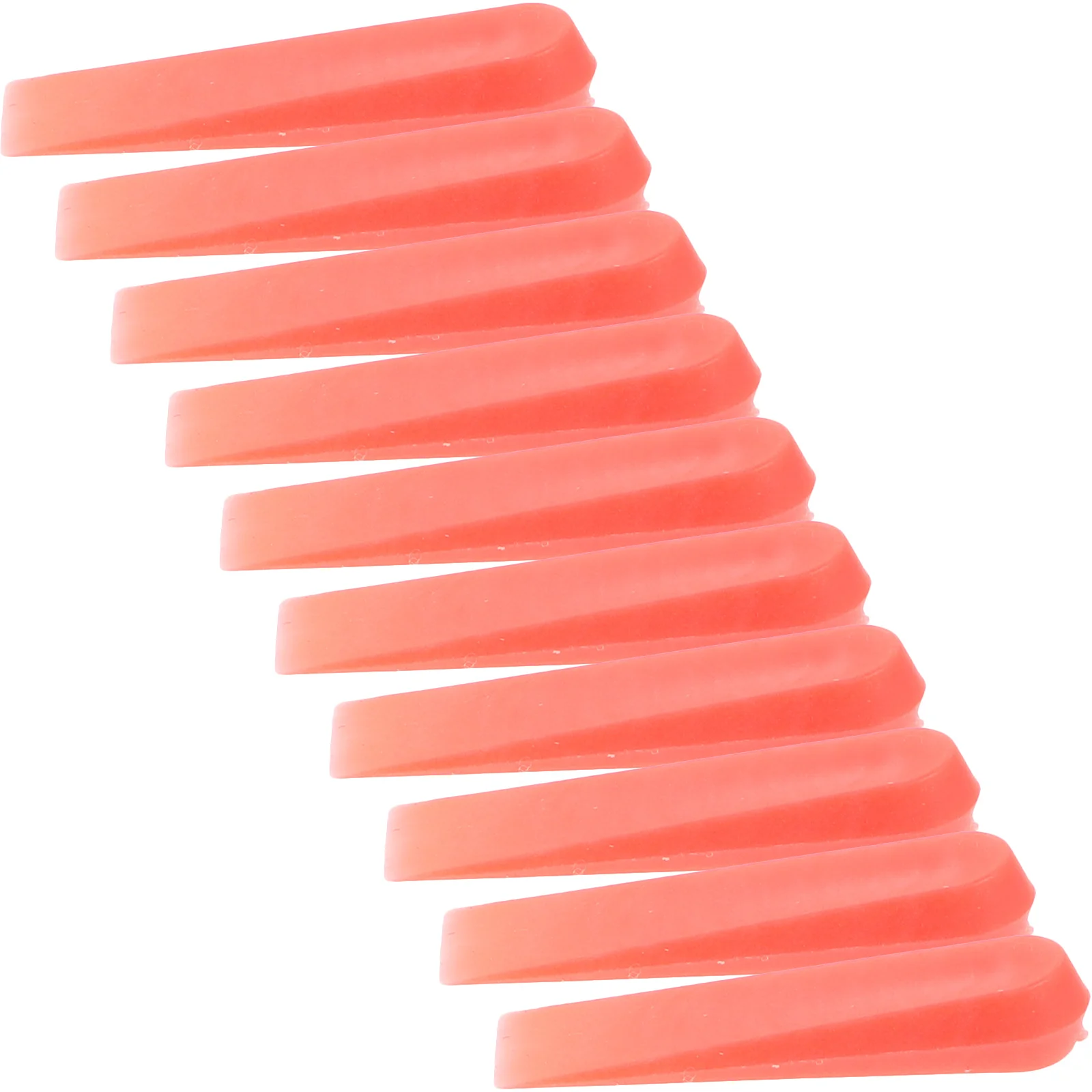 

100Pcs Tile Leveling Wedges Plastic Spacers Flatness Tool for Floor Wall Install Ceramic Tile Spacers Leveling System