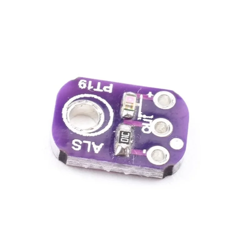 ALS-PT19 Analog Light Sensor Module High Dynamic Range Light Sensor Breakout Board For Arduino 2.5V-5.5V Light UV Sensor Module view 2