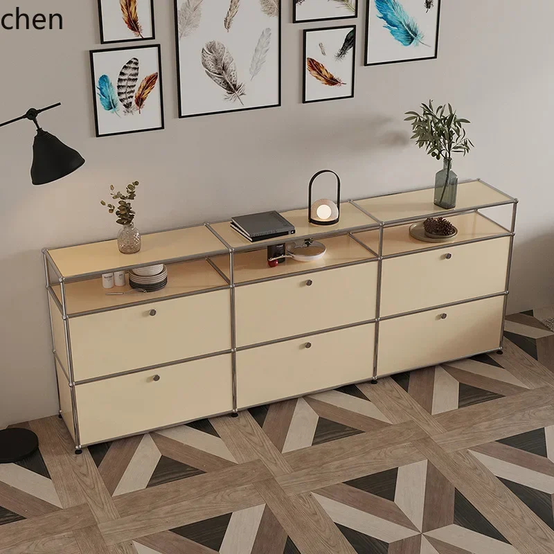 

H1 Vintage Modular Cabinet Home TV Cabinet Bedroom Bedside Storage Cabinet