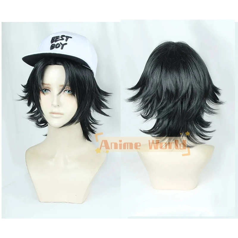 

High Quality Anime Division Rap Battle Hypnosis MIC Nirou Jiro Yamada Cosplay Wig Halloween Men Cosplay Costume Props