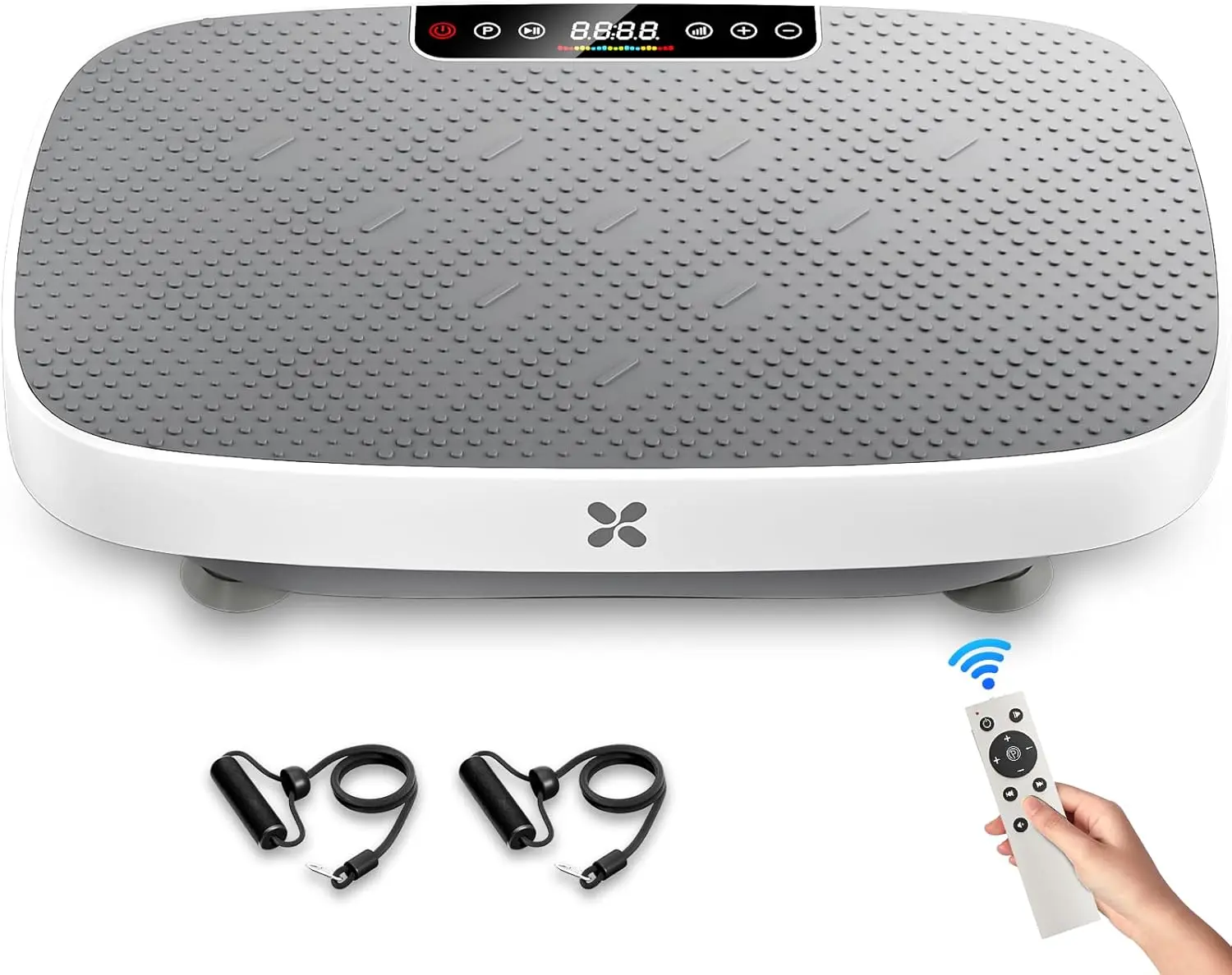 

Whole Body Vibration Plate for Lymphatic Drainage & Fat Burn, Fitness Machine for Home Workout, Weight Loss Equipment for Men Women