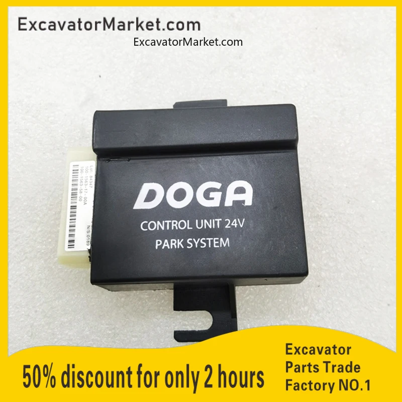 Doosan Daewoo Excavator Dx75 80 150 260 265 380 Wiper Interval  Relay Parts 100-1248-17-00 10012481700 Excavator Accessories