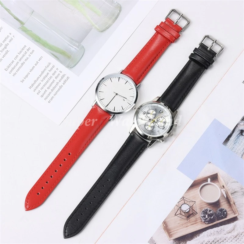 حزام ساعة جلدي 12/13/14/15/16/17/18/19/20/21/22/23/24 مللي متر حزام ساعة رياضي عالمي لساعة هواوي GT5/Gt4/Gt3