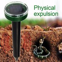 Solar Powered Ultrasonic Pest Snake Mole Rat Mice Repeller Solar Rat Repeller Outdoor Garden Farm Pest Control Repellents