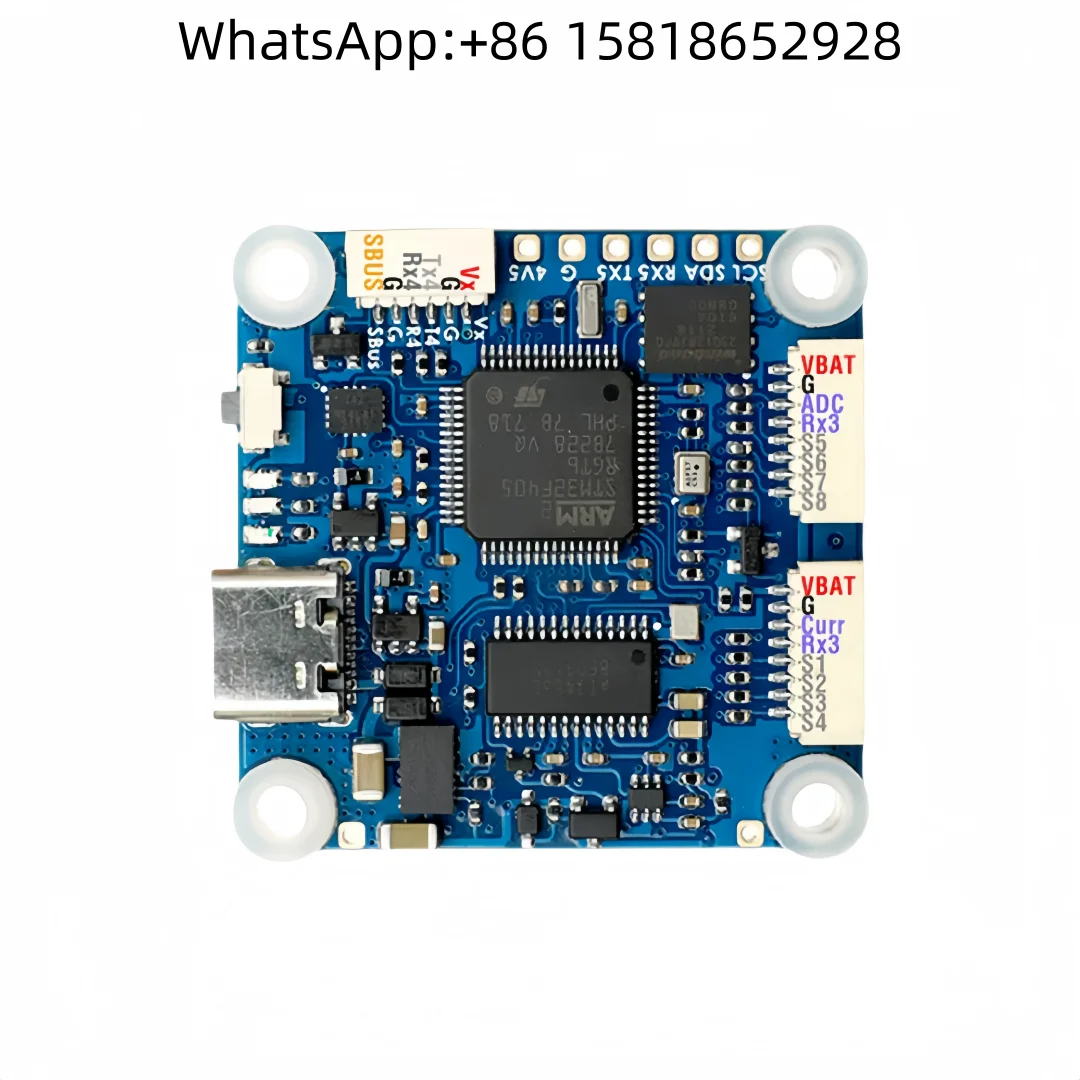 1pcs MATEK F405-HDTE Flight Controller ArduPilot BF Barometer Black Box OSD Supports DJI HD VTX