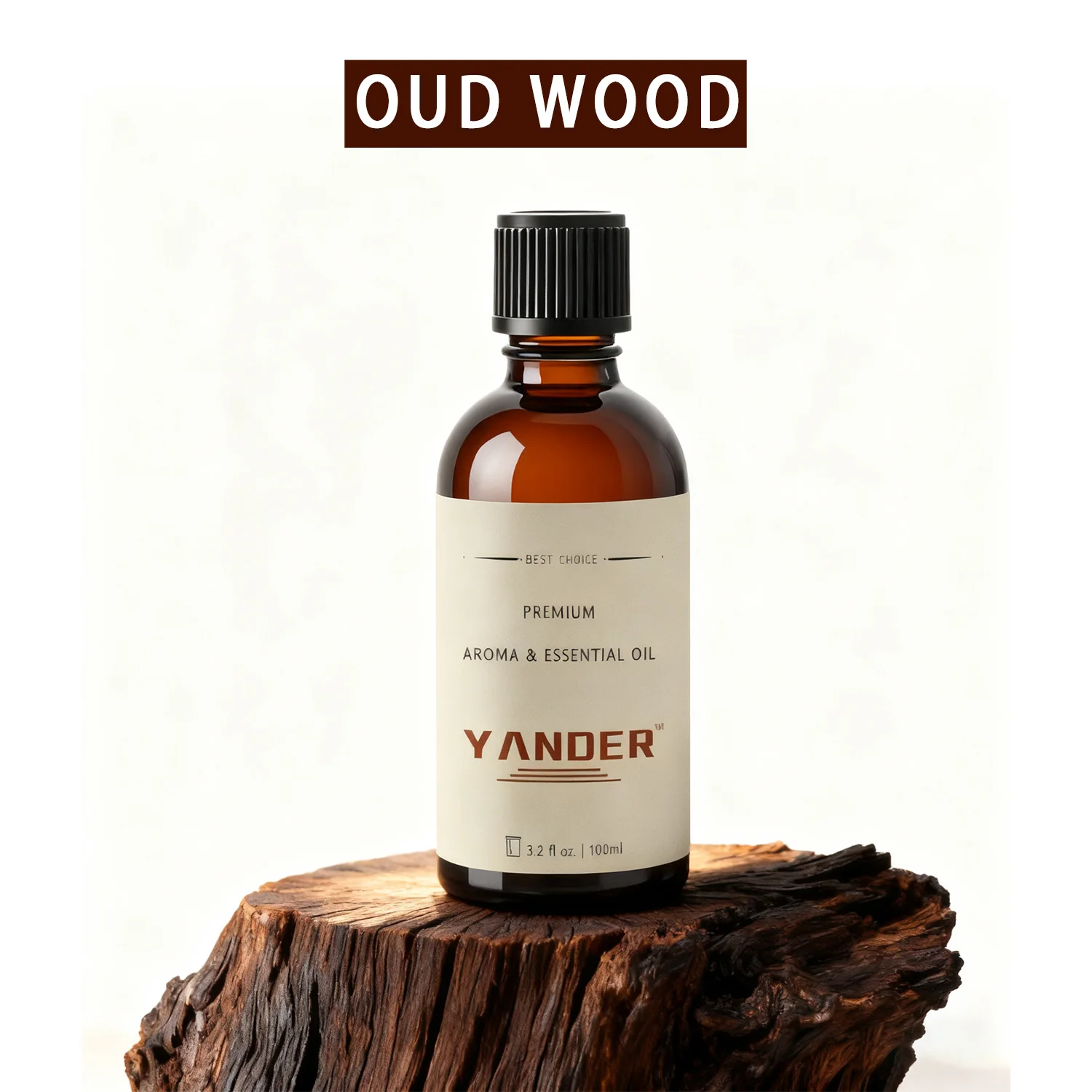C023 Aceite esencial de madera de Oud de 10 ml, altamente concentrado, de aroma oriental amaderado, para hacer velas, perfumes y fragancias.