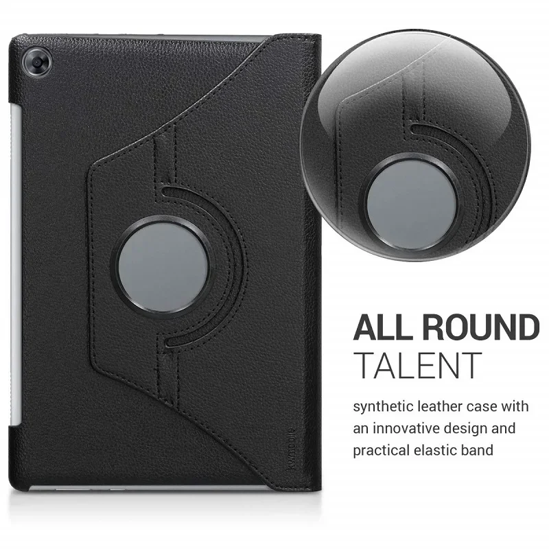 Capa giratória 360 para huawei mediapad m5 lite 10 BAH2-W19 BAH2-L09 BAH2-W09 capa inteligente funda mediapad m5 lite 10.1 polegadas