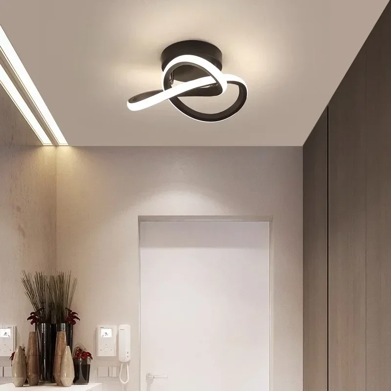 Modern LED Ceiling Light Minimalist Balcony Aisle Lamp Home Corridor Porch Channel Ceiling Lamp nordic ins Wind Cloakroom Lamp