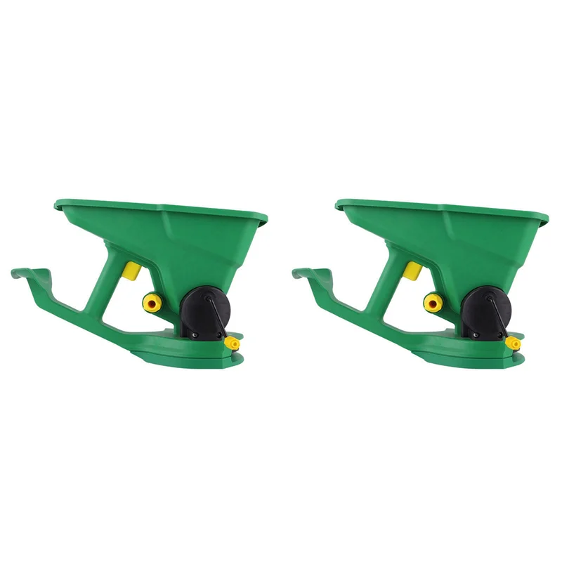 

2X Spreader For Grass Seed, Handheld Spreader, Hand Seeder, Spreader Grass Seed Spreader