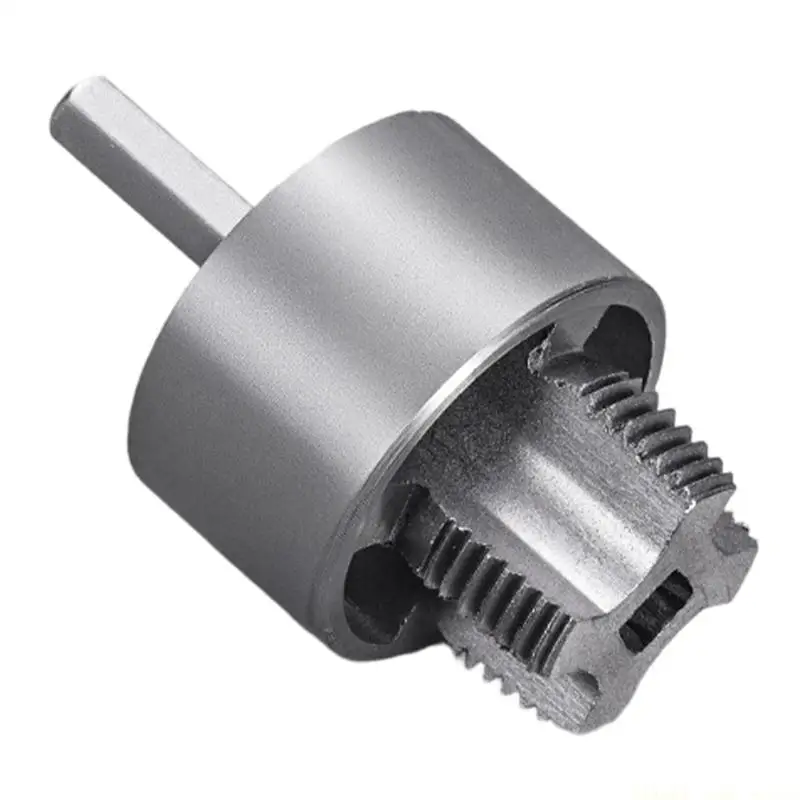 A2BE Sturdy Alloy Pipe Threading Device Home Plumbing Tool For Quick And Easy Craft Or Professional Pipe Modifications