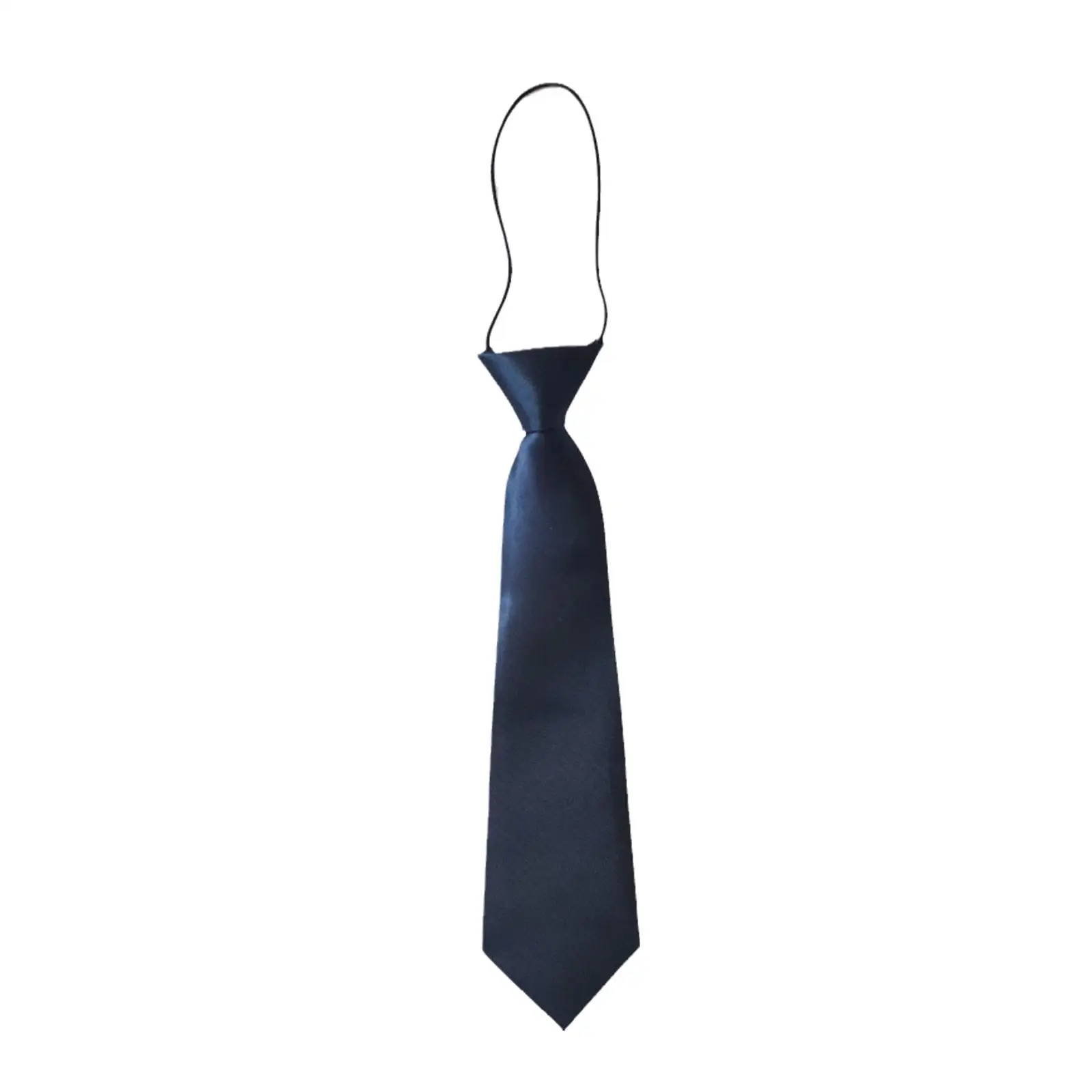 Clip-on Tie Security Ties Children Color Tie Simple Performance School Stage Wedding Tie Party Fit Student Boys Slim Girls Q5O1