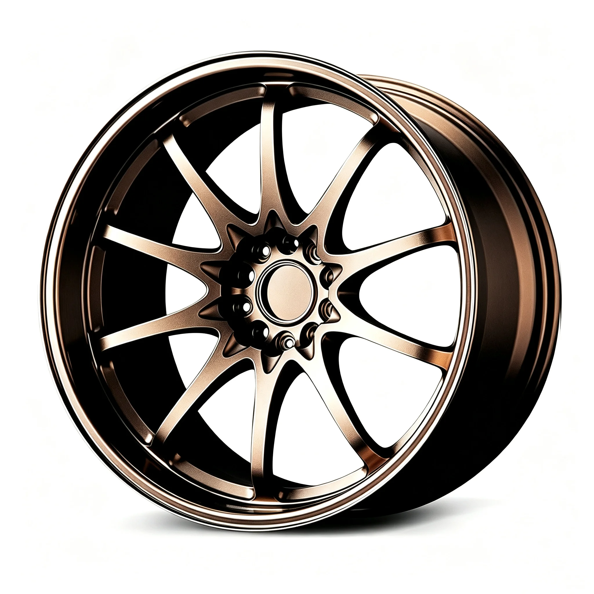 10 Spoke Bronze Forged Wheel Rims 17-24 Inch 5x114.3 5x120 CE28N Style Aftermarket Rims for