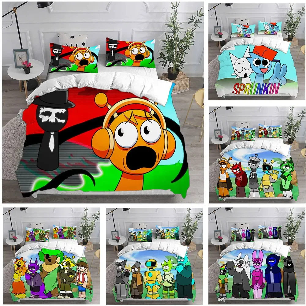 Sprunki Bedding Set…