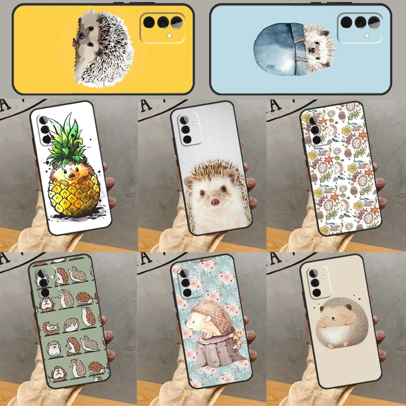 

Чехол с изображением животного ежа для Samsung Galaxy A05 A06 A22 A53 A33 A26 A16 A56 A36 A32 A52 A54 A34 A14 A55 A15 A35