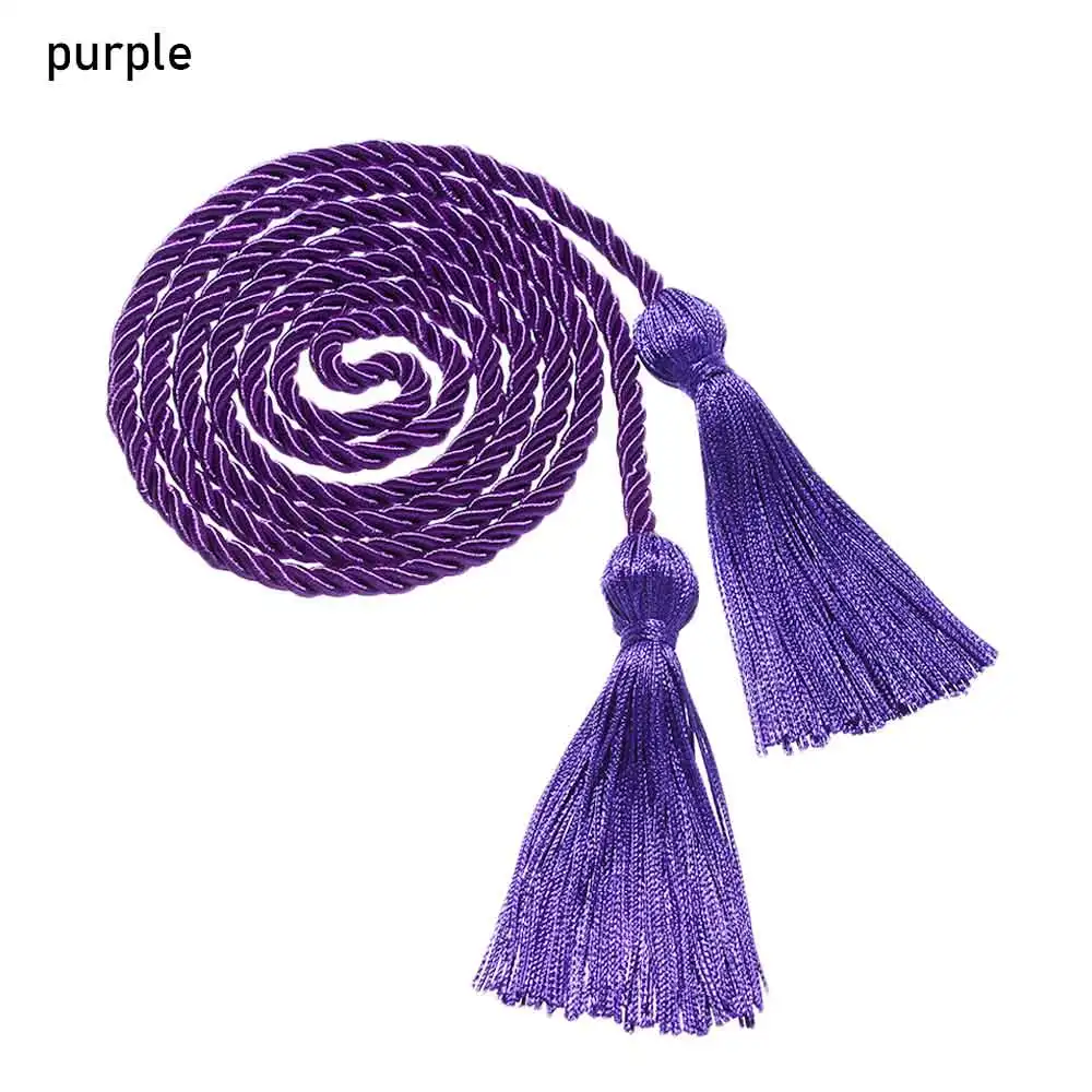 Photo Props Craft Braided Graduation Students Party Supplies Tassels Cord Yarn Honor Cord Bachelor Gown Graduation Honor Cords