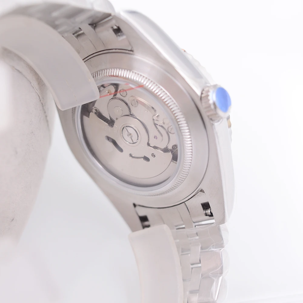 นาฬิกาข้อมือผู้ชาย Corgeut 36/39 มม. ระบบอัตโนมัติ Relogio MasculinoNH35 เครื่องกลไก แซฟไฟร์