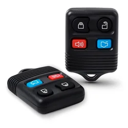 For Focus Ford Mazda Clicker 4 Button Remote Control Car Key Fob Transit Keyless Entry 315 433 MHz Transmitter Car Accessories