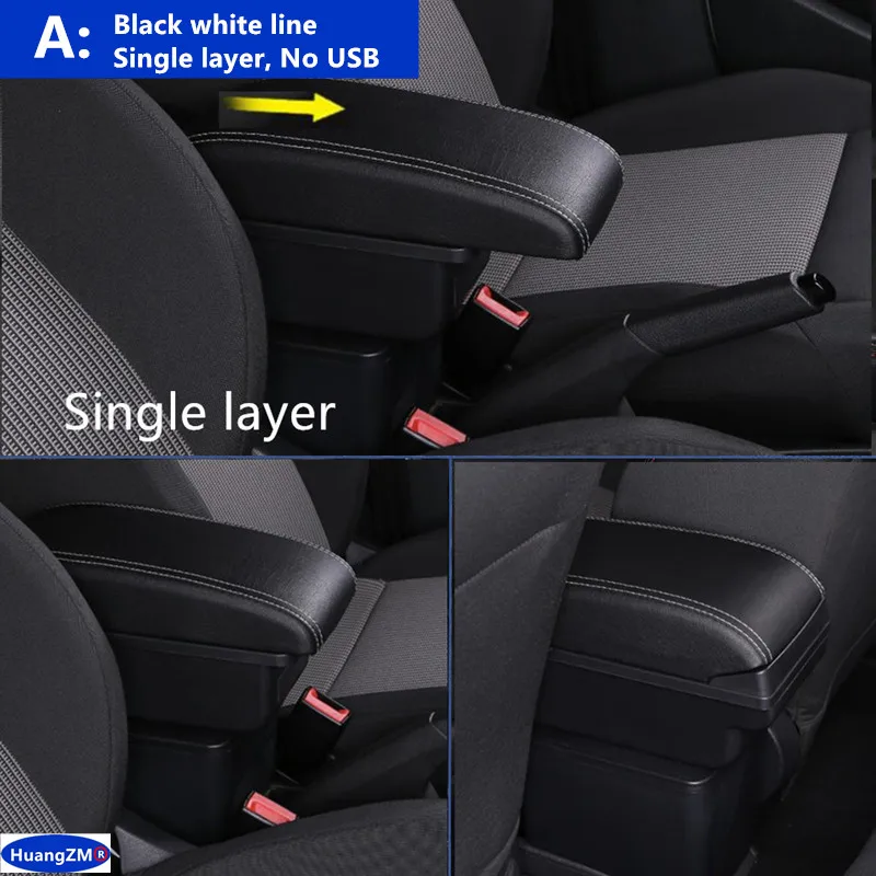 For Toyota Aygo X Armrest Box For Toyota Aygo x Car Armrest Storage box Dedicated Retrofit parts Interior Car Accessories
