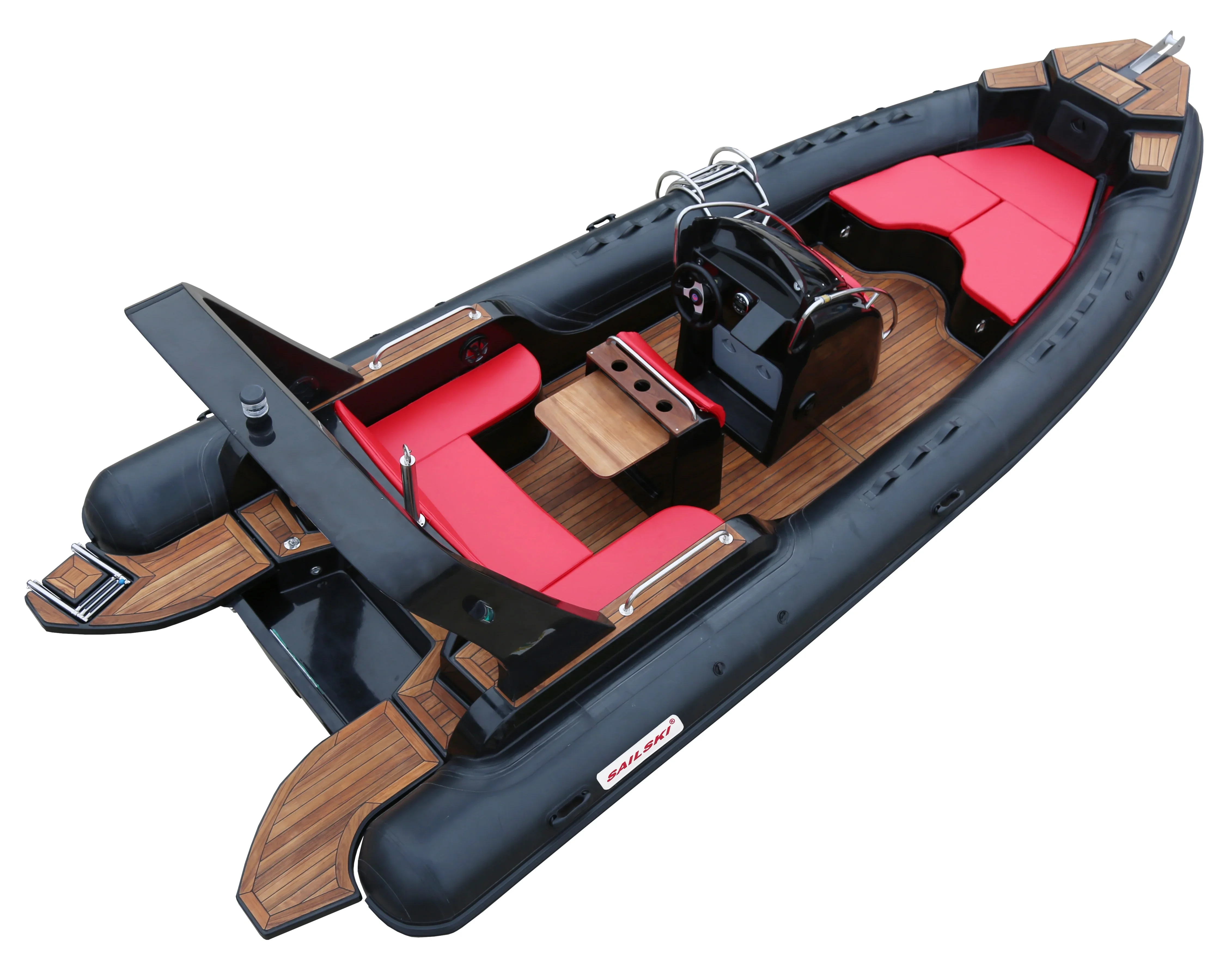 SAILSKI Luxury Rigid Inflatable Boat 7m/23ft,10 Person, 250hp Outboards