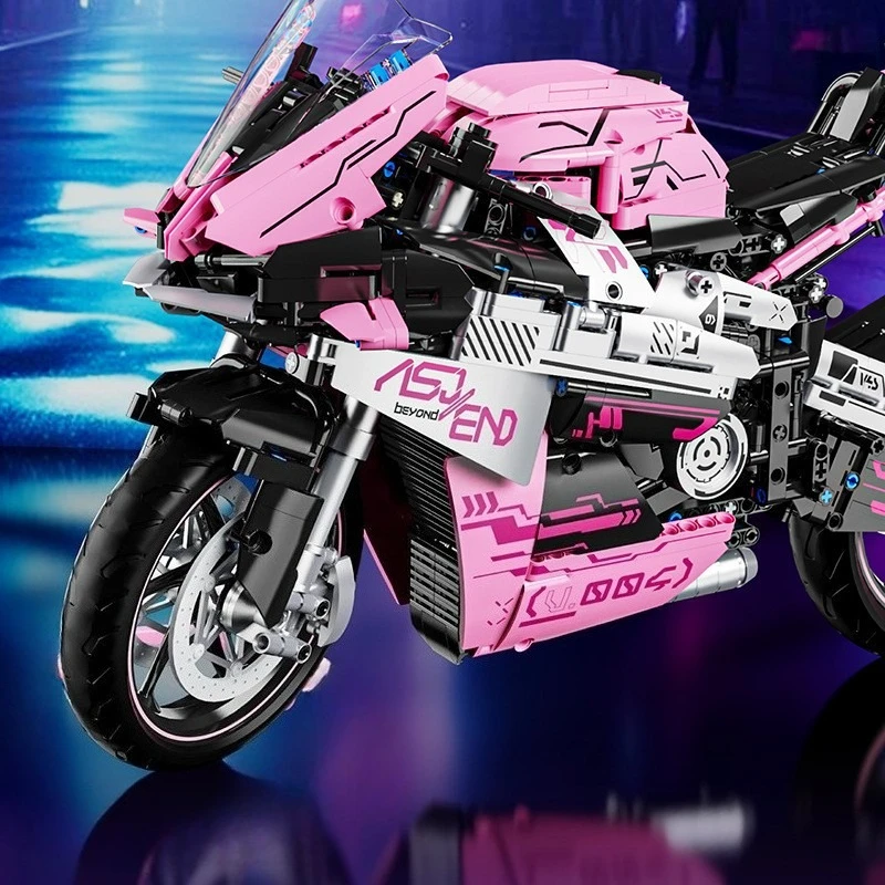 

Развивающий конструктор «Мотоцикл» для детей: креативная сборная модель, украшение, подарок для малышей