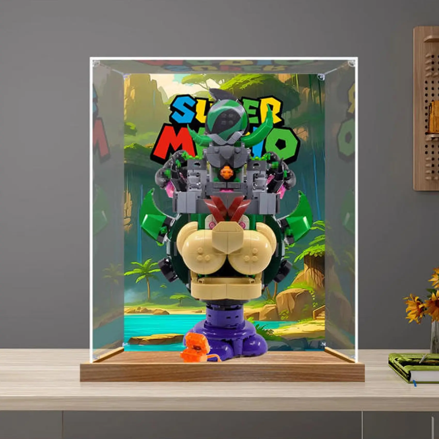 

Acrylic Display Box for Lego 72042 Prince Lilian and Castle Cool, Dustproof Display BoxTransparent Display Case-Display Box Only