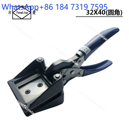 38mm Hand Held Manual Round Actual Cutting 40 44 45 48 50MM Free shipping 20 25 30 32 35 37 Size Paper Graphic Punch Die Cutter