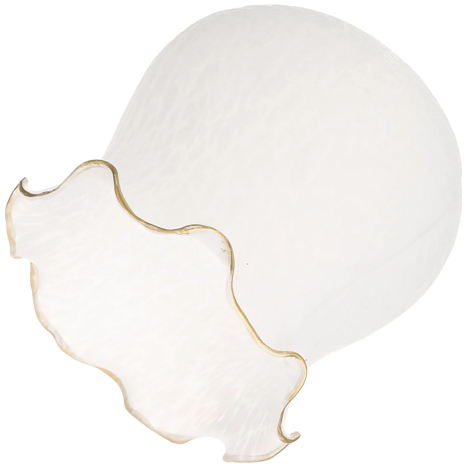 

Retro Decor Glass Lampshade Shades Replacements Wall Hanging White Stained Lampshades