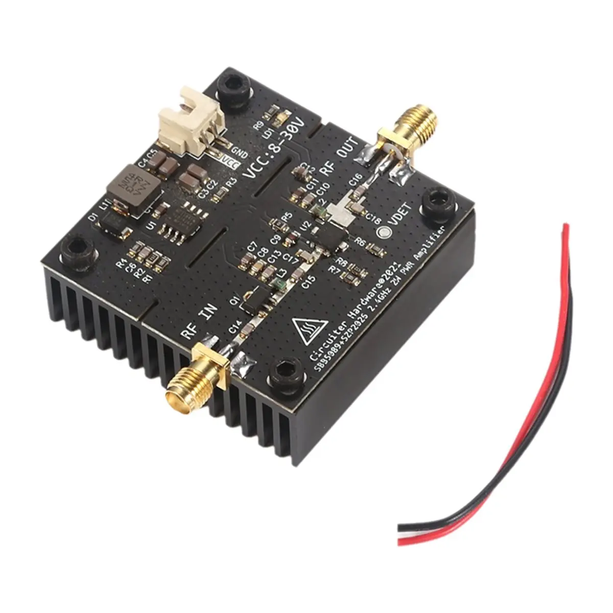 DT368 STOCK-SBB5089+SZP2026 Power Amplifier 2.4GHz-2.5GHz 2W Microwave Power Amplifier 8-30V