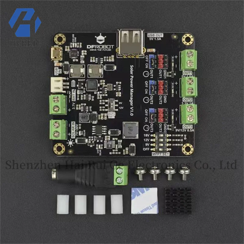 Solar power management module (suitable for 9V/12V/18V solar panels)