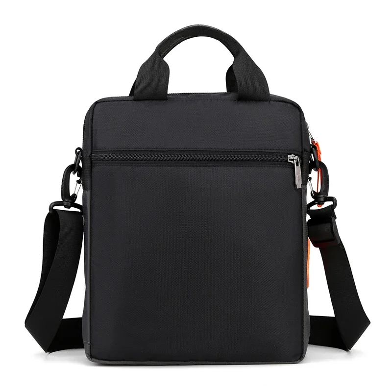 Bolsa de Ombro de Nylon para Homens Bolsas de Negócios Masculinas, Bolsa Crossbody Leve para Meninos, Pode Carregar A4, Nova Marca, Alta Qualidade