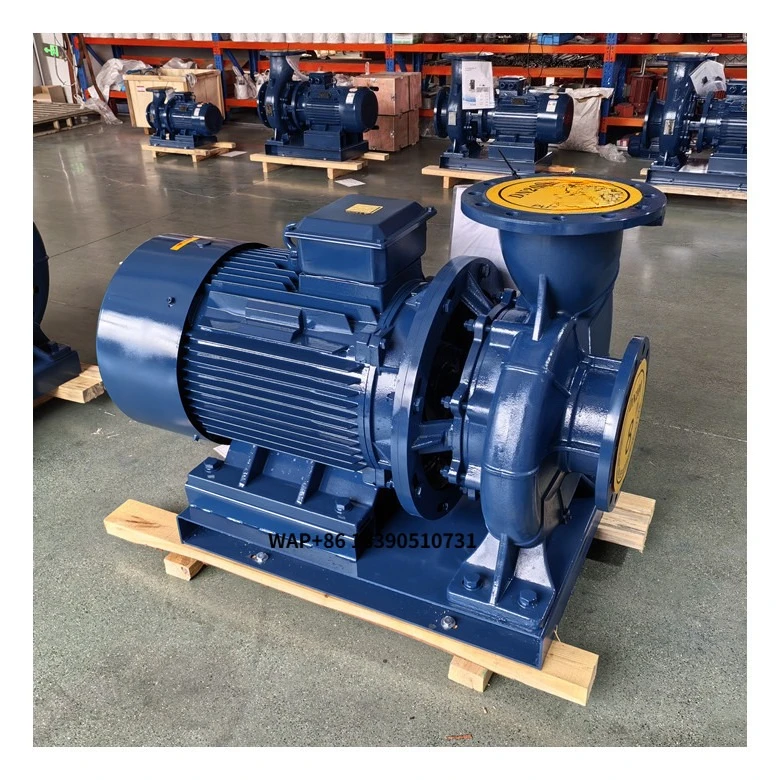 ISW Series Horizontal Centrifugal Pump End Suction Inline Booster Pump Cold Hot Water Circulation Pump